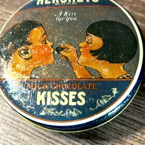 Vintage 90’s tin Hershey Kisses